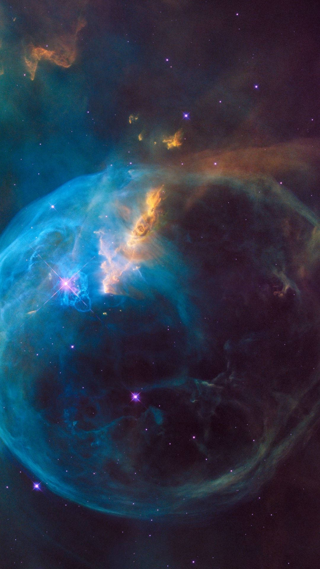 NASA iPhone Красива туманність Шпалери