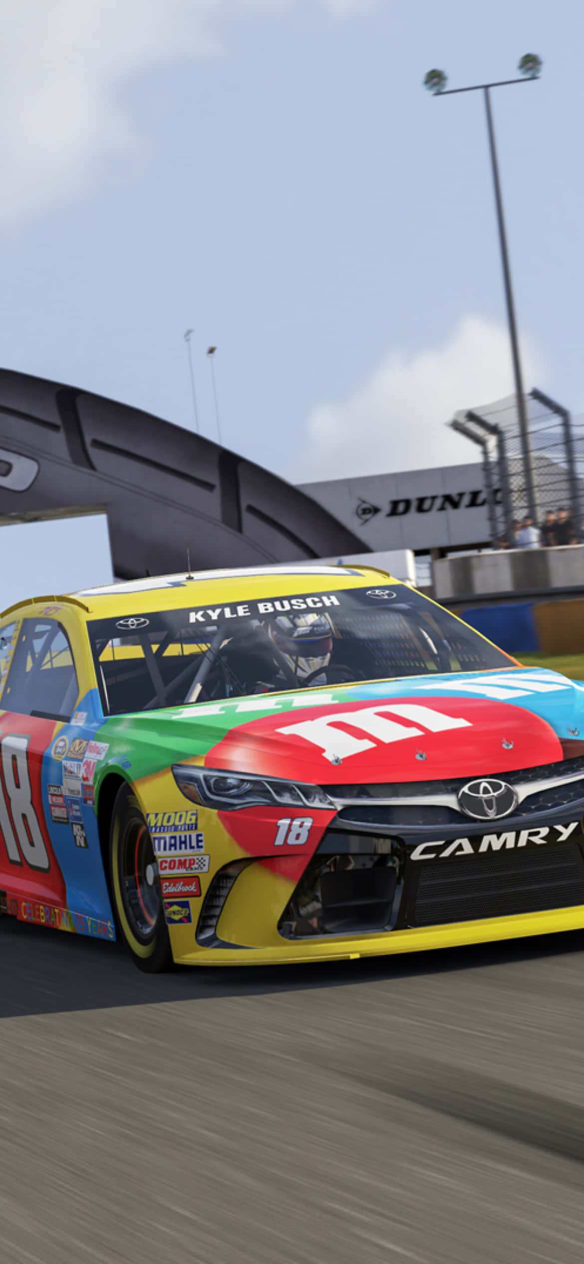 Продемонстрируйте свою любовь к NASCAR с iPhone NASCAR Шпалери