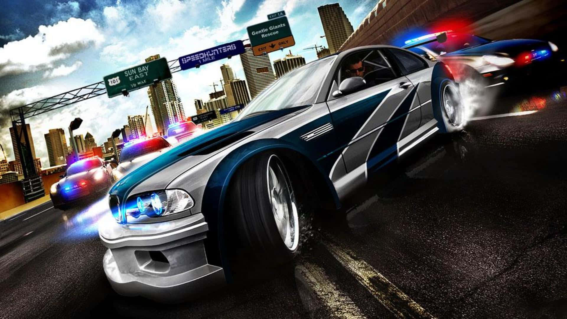 Високооктанова гонка Need for Speed Шпалери
