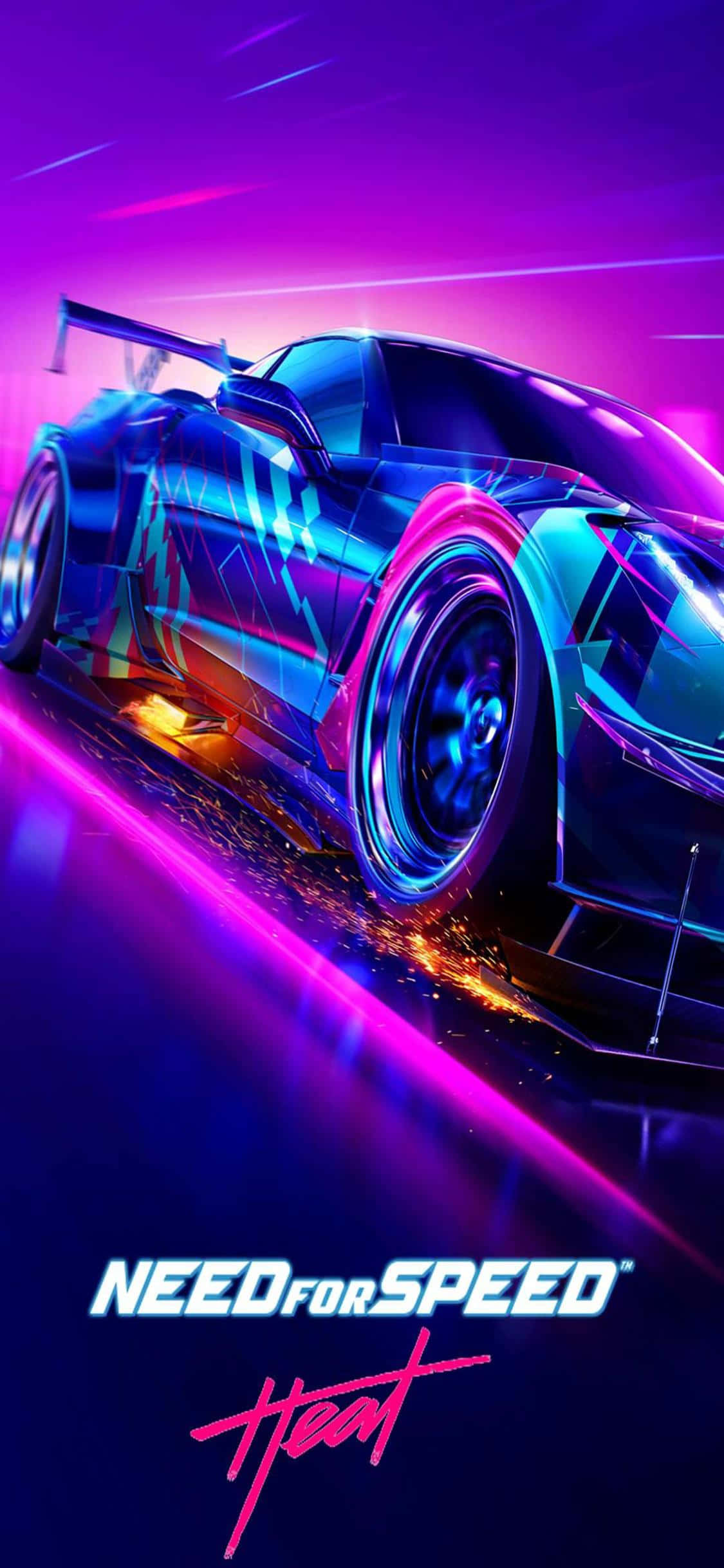 Гоняй быстро и яростно с Need for Speed Heat Шпалери