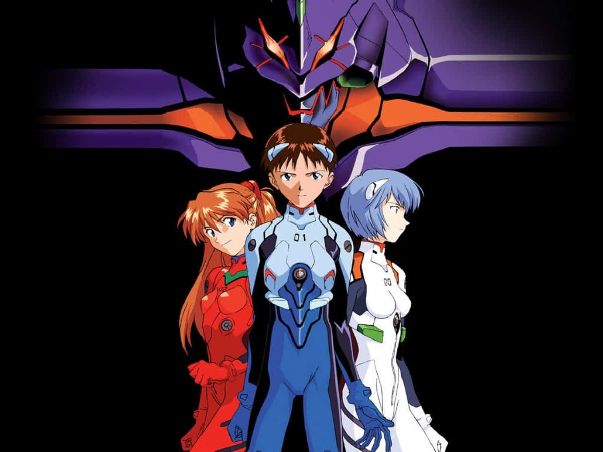 Протагонист Neon Genesis Evangelion Шпалери