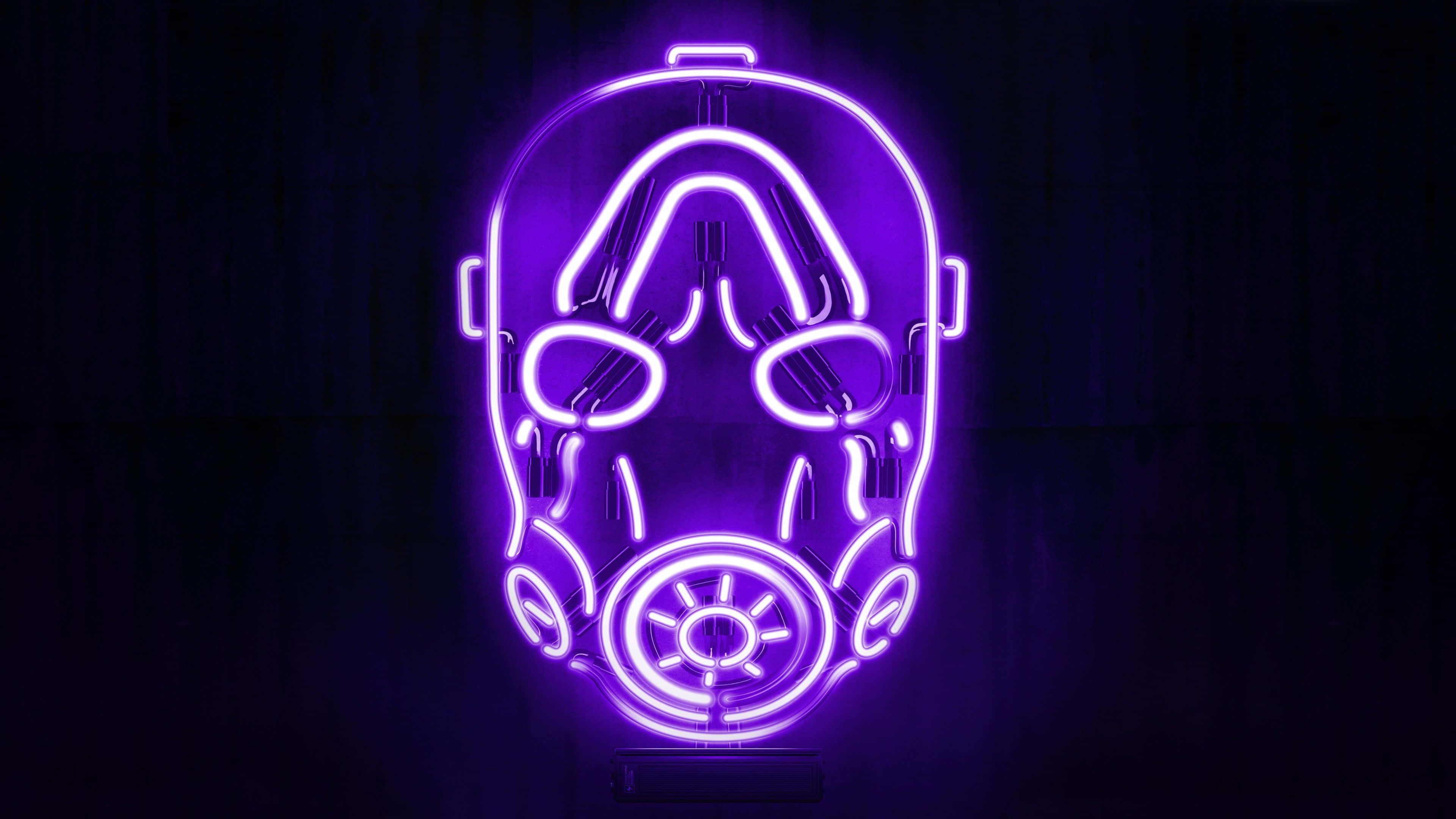 Прогуляйтесь по дикій стороні с Neon Purple! Шпалери