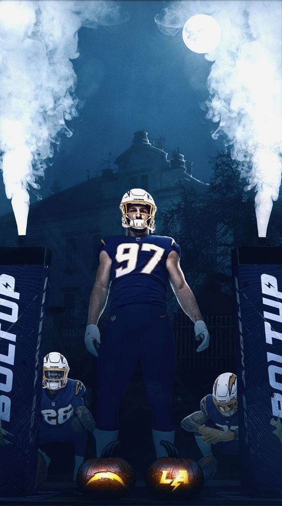 Джої Боса — вихід на матч NFL Шпалери
