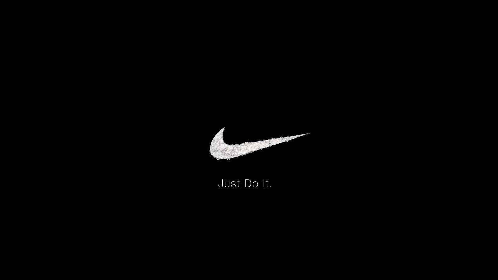 Крутий мінімалістичний логотип Nike Шпалери