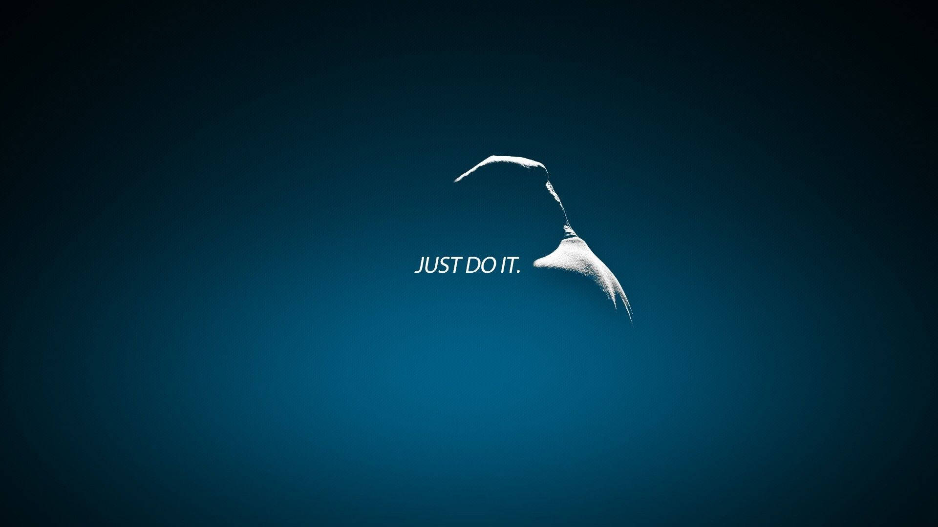Крутий мінімалістичний Nike Just Do It Шпалери