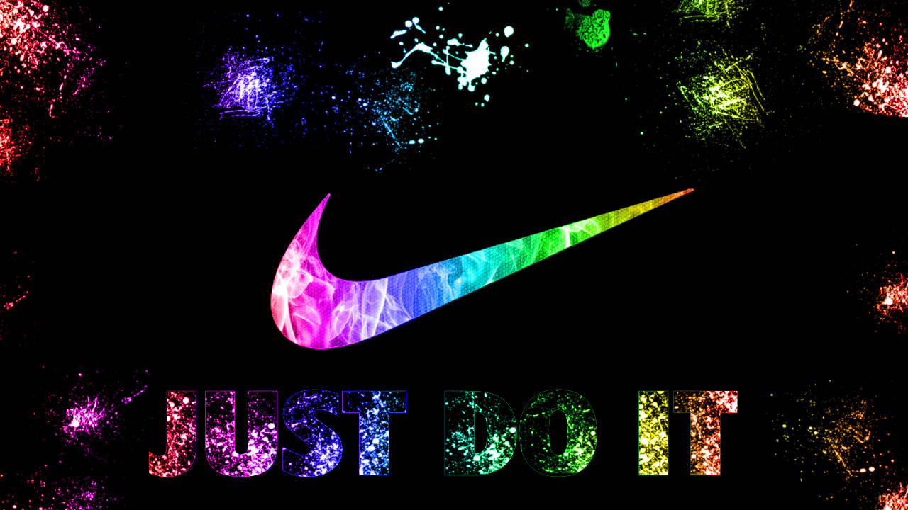 Крутий Nike райдужний дим Шпалери