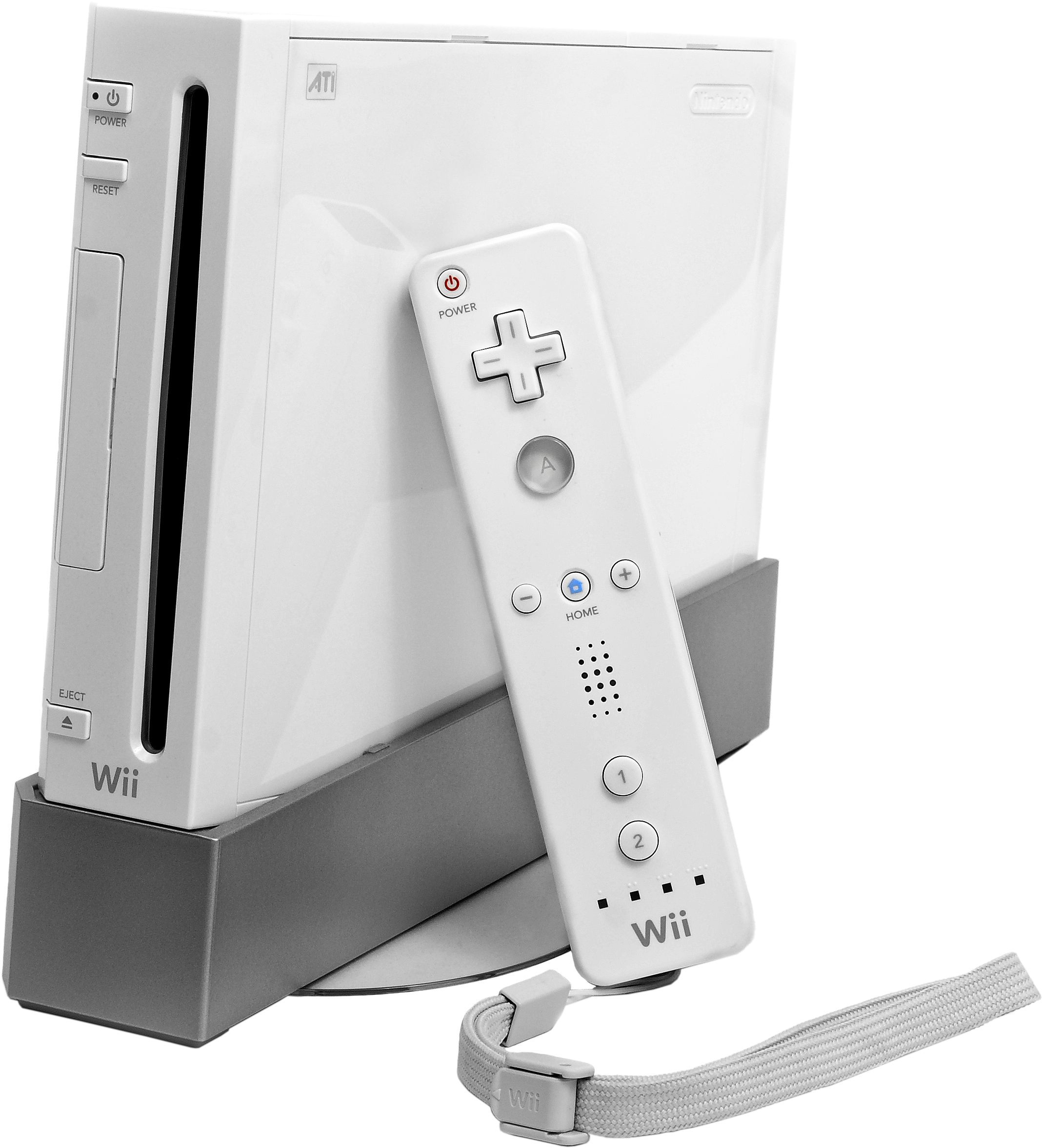Консоль Nintendo Wii та пульт Шпалери