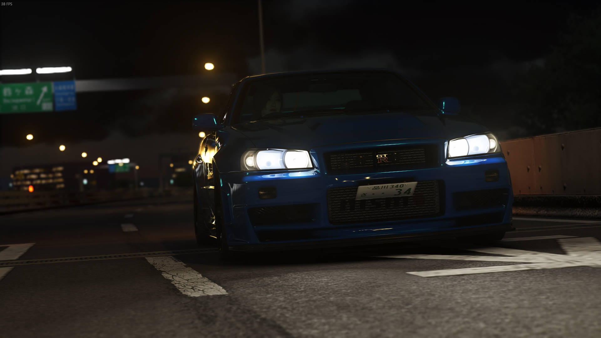 Шпалери гри Assetto Corsa Skyline R34 Nismo у HD | Фонове зображення