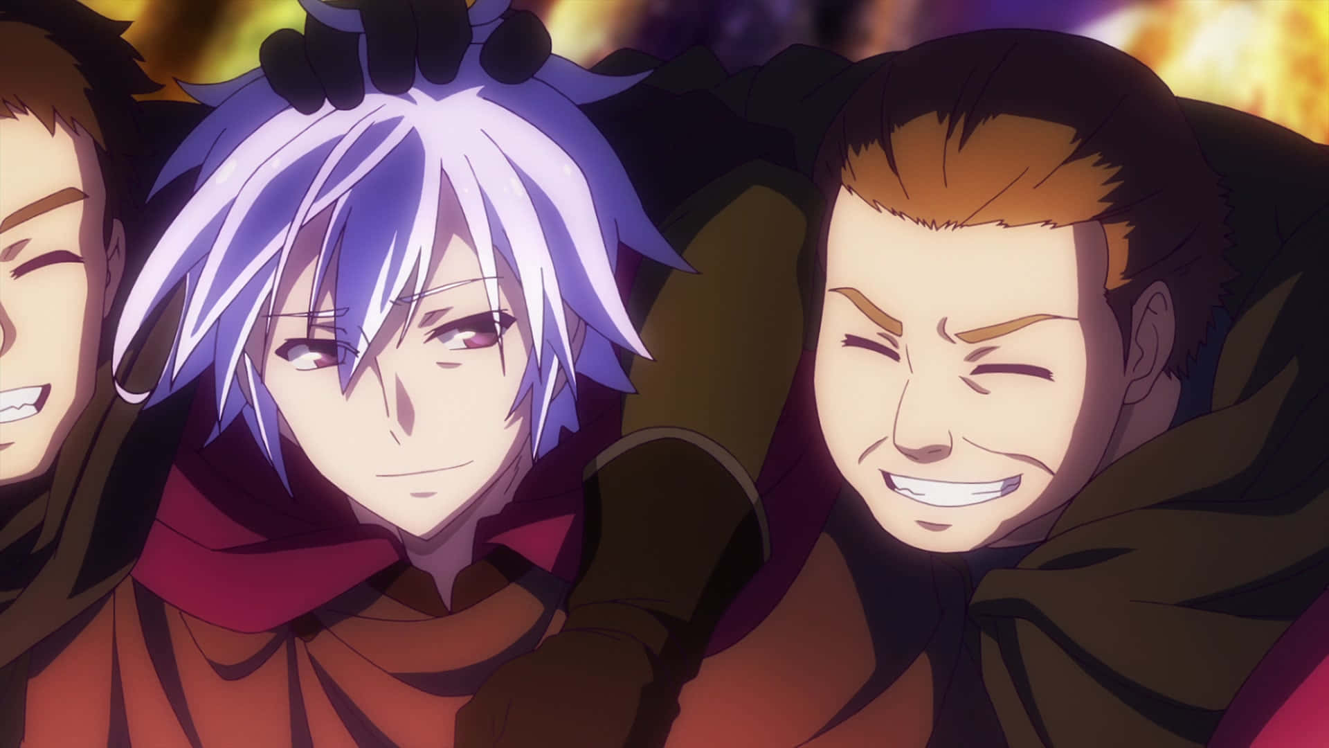 No Game No Life Ріку Дола зачарованно глядит на Алей Шпалери