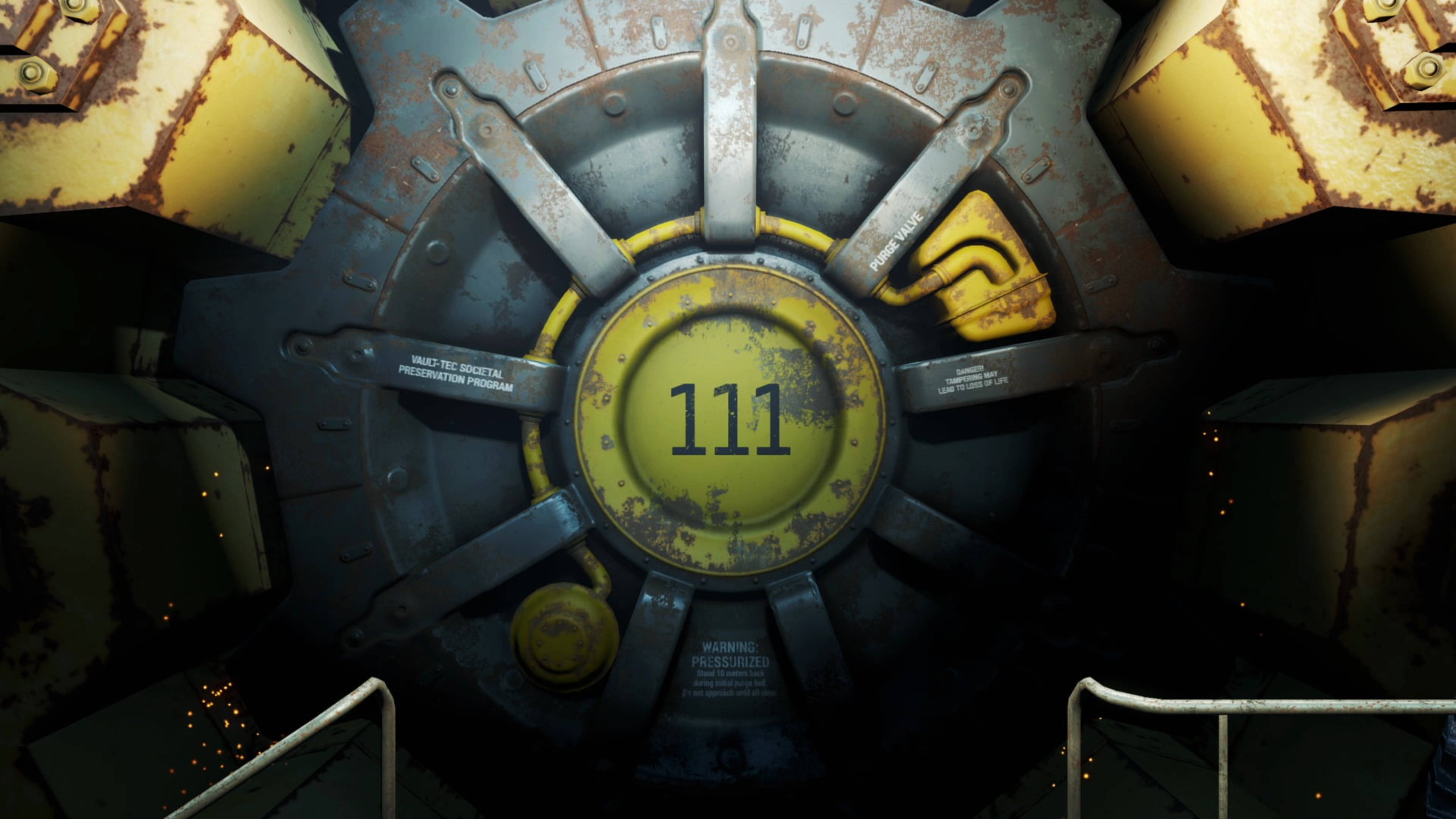 Сховище №111 Fallout 4 4K Шпалери