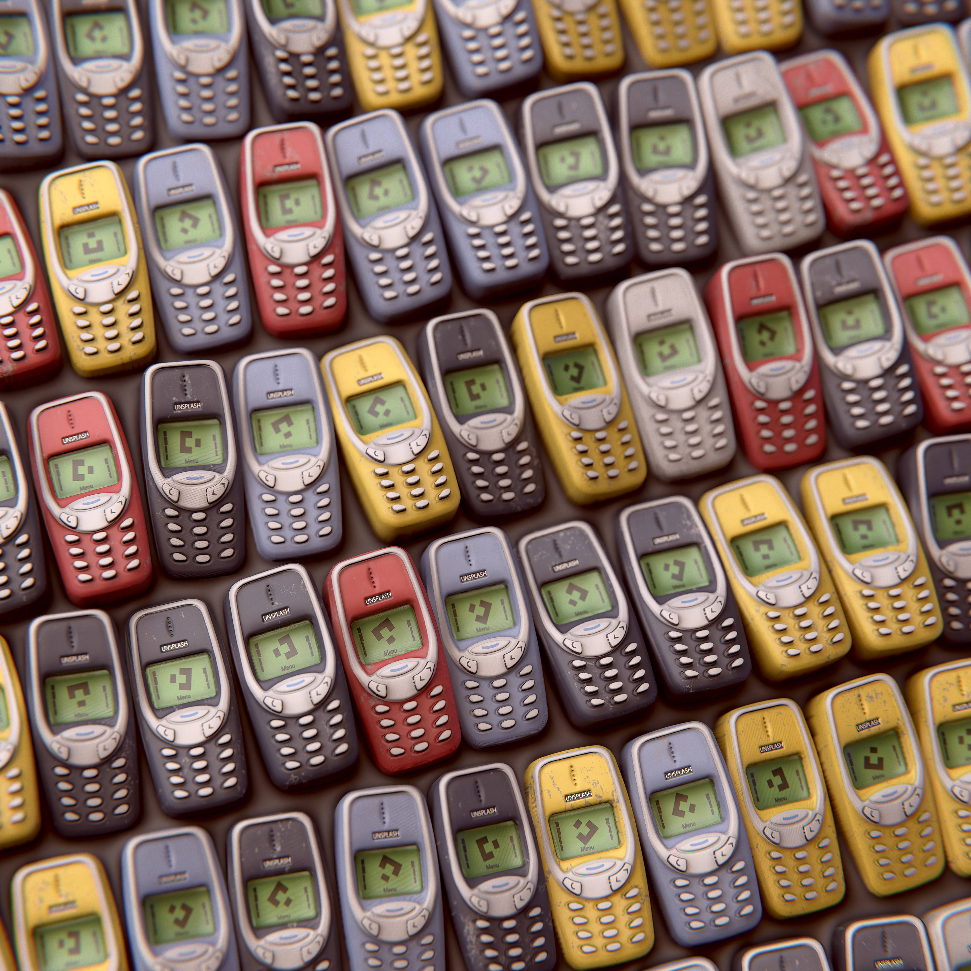 Клавиатурные телефоны Nokia 3310 Шпалери