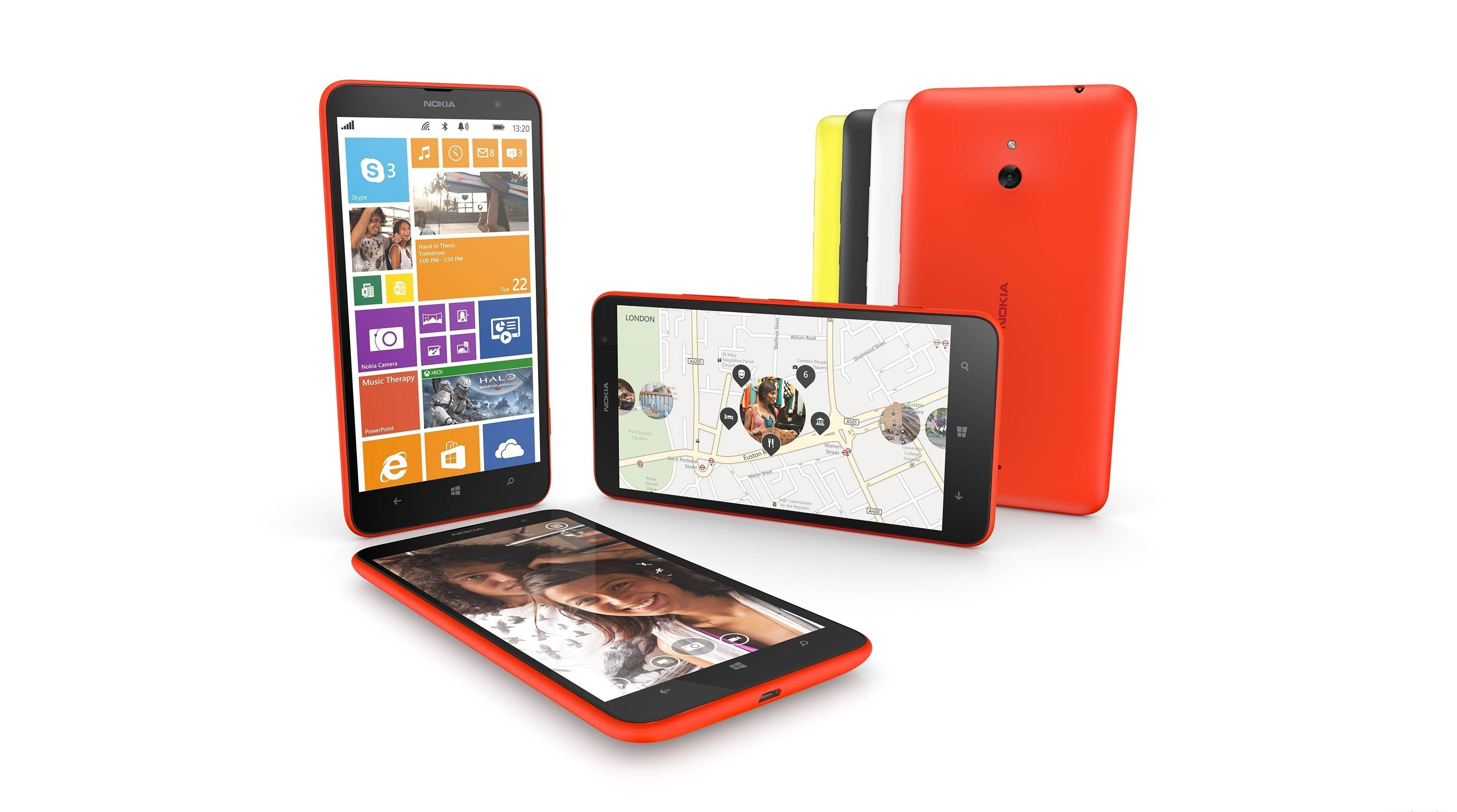 Планшетофон Nokia Lumia 1320 Шпалери
