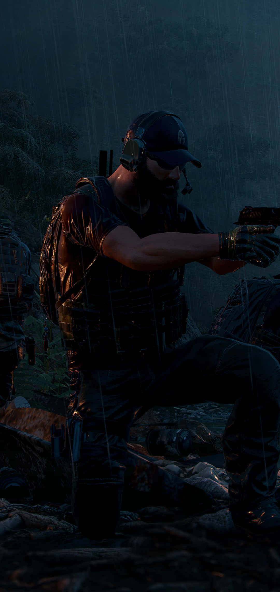 Nomad Handgun Відеогри iPhone X Ghost Recon Wildlands Фон Шпалери