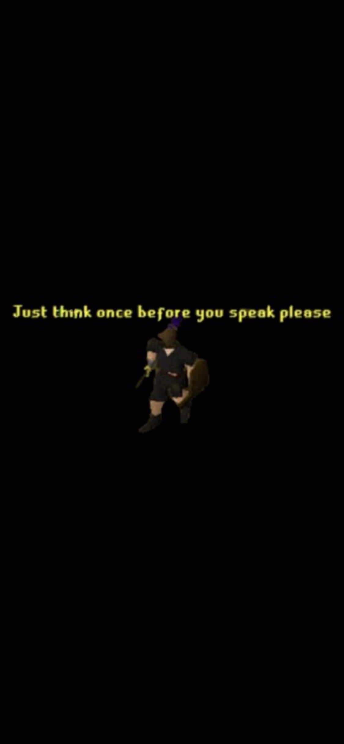 NPC в iPhone X Runescape Oldschool фон Шпалери