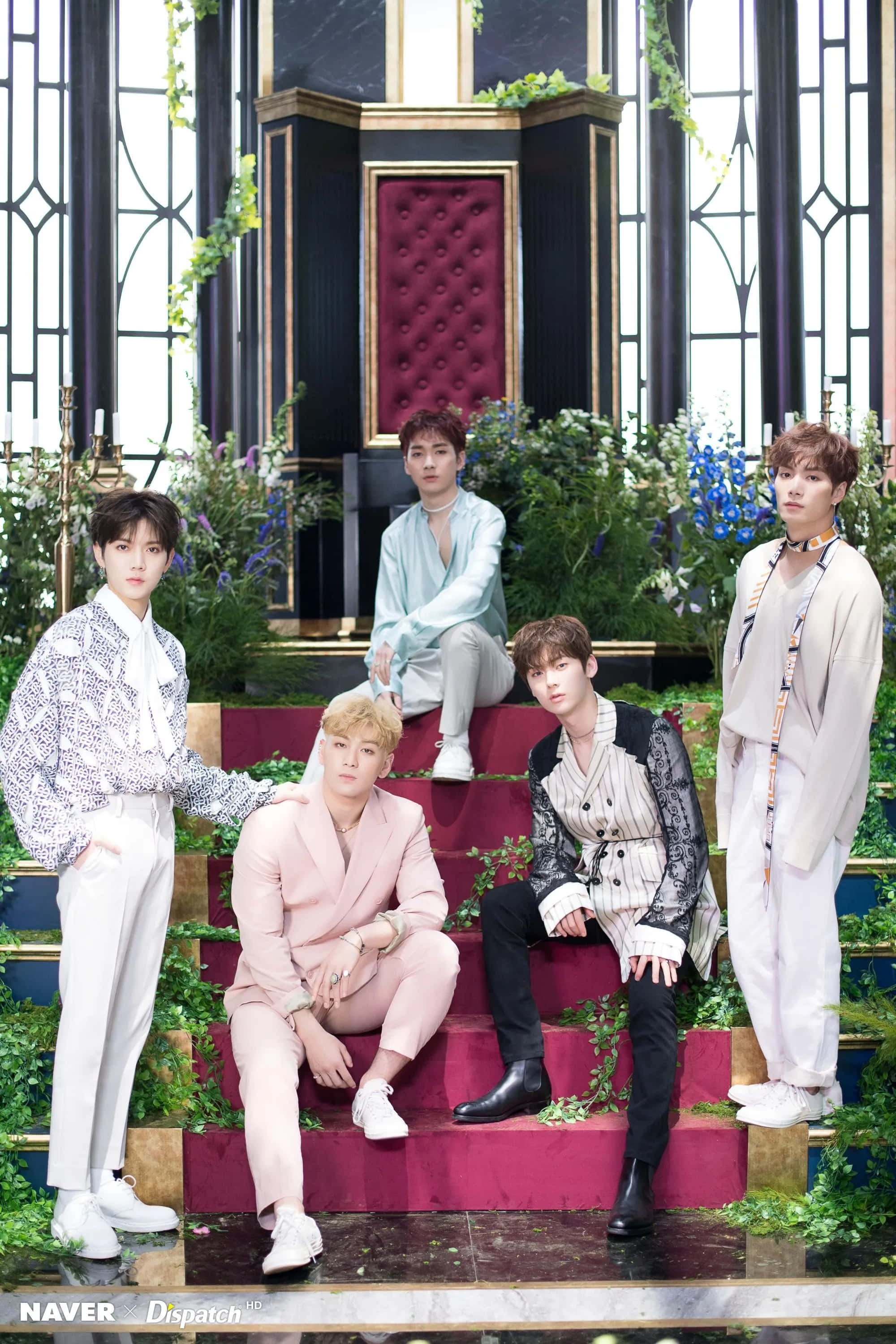 NU'EST Kpop хлопчата група Классика Шпалери