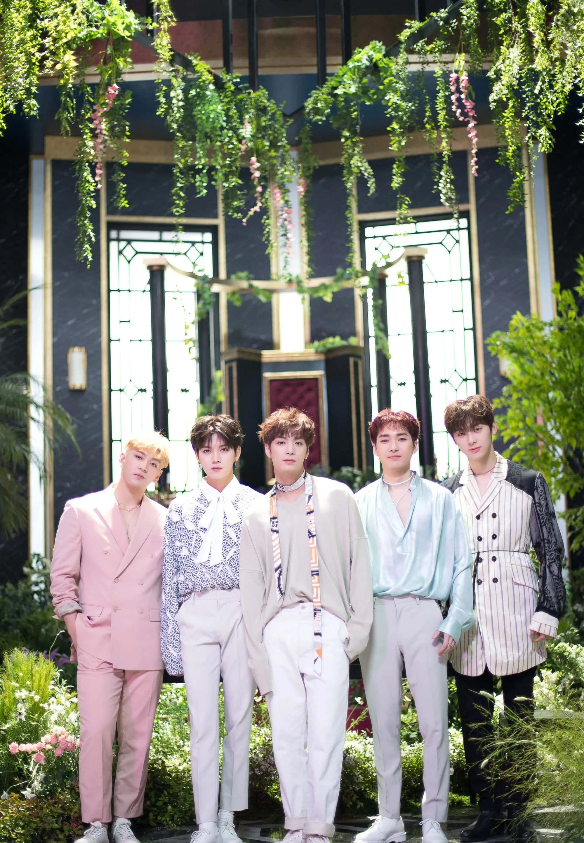 Сад Nuest Kpop хлопчача група Шпалери