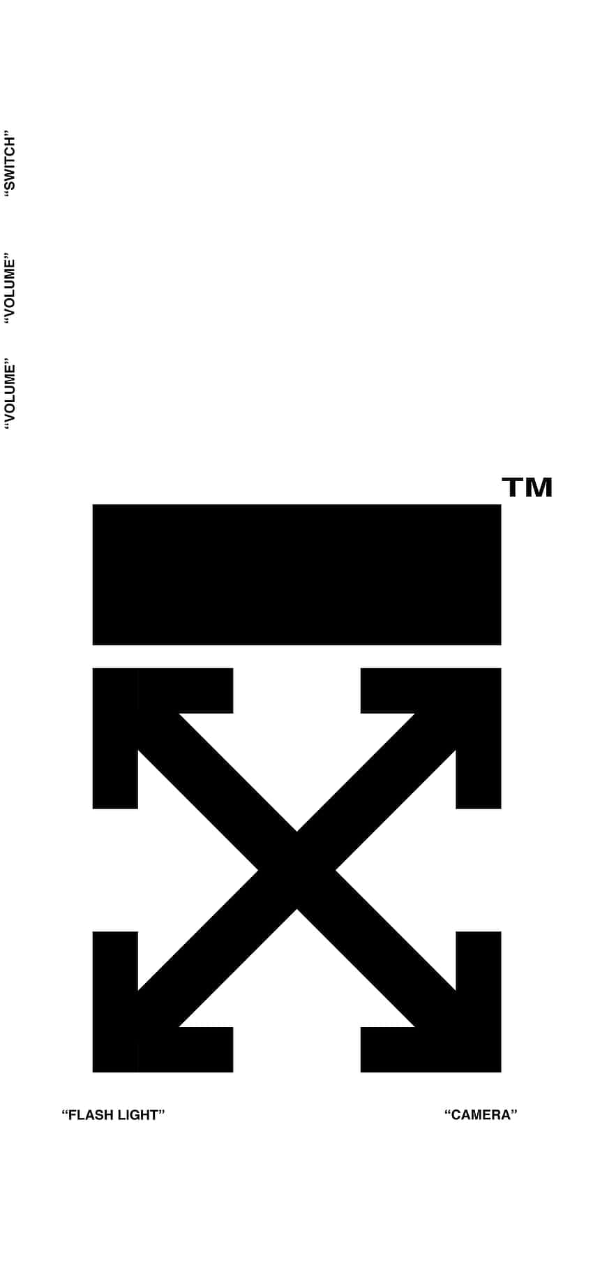 Проявите креативность с Off White iPad Шпалери