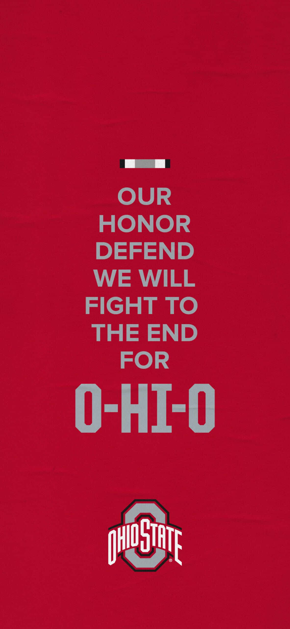 Яркие обои Ohio State для iPhone Шпалери