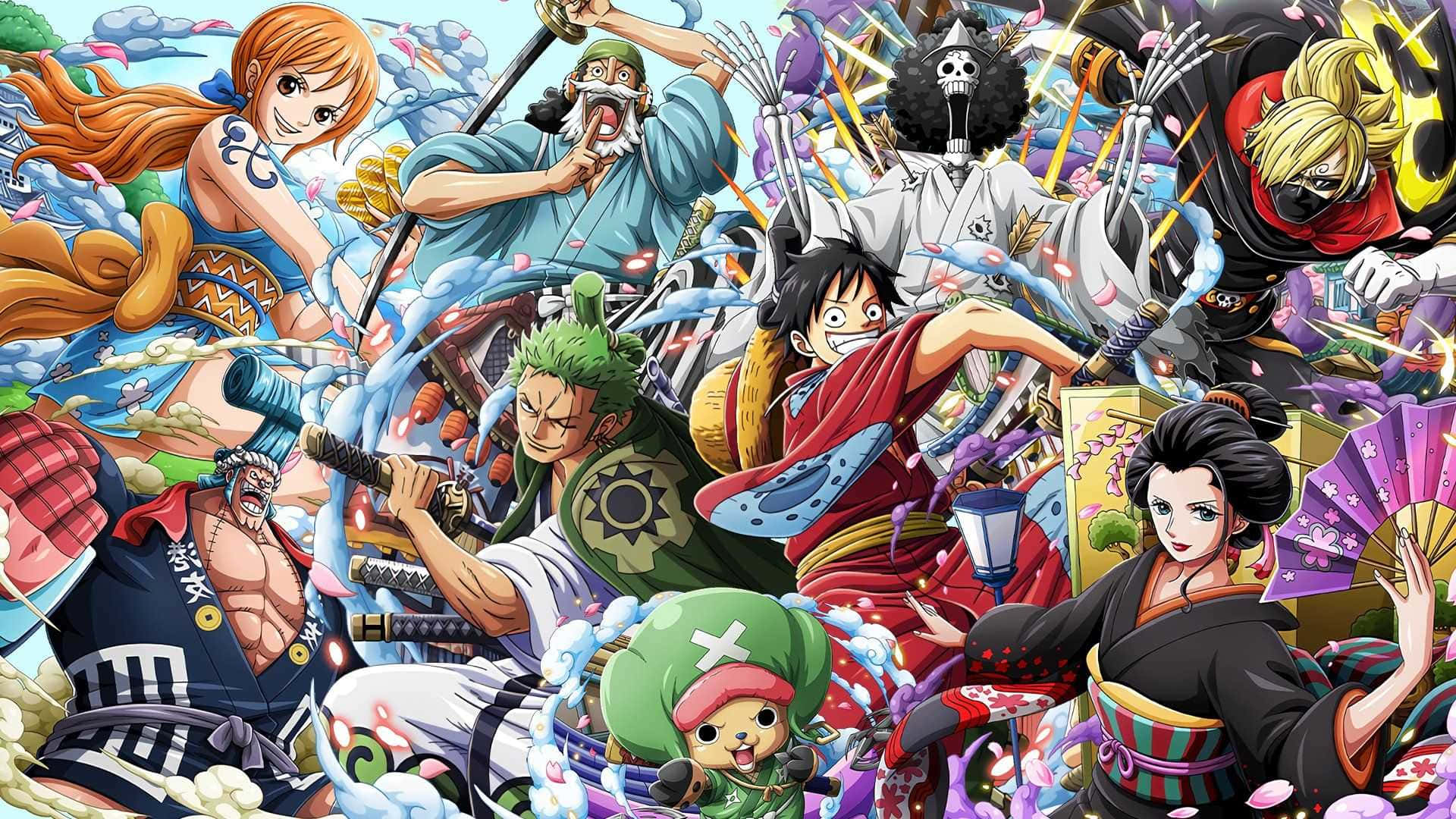 Постер One Piece сезон 19 Шпалери