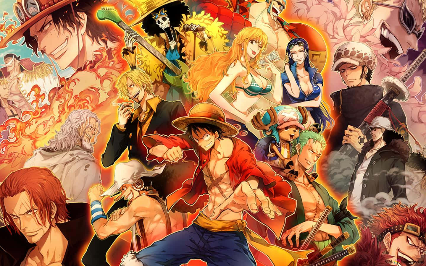 Гарний постер One Piece Шпалери