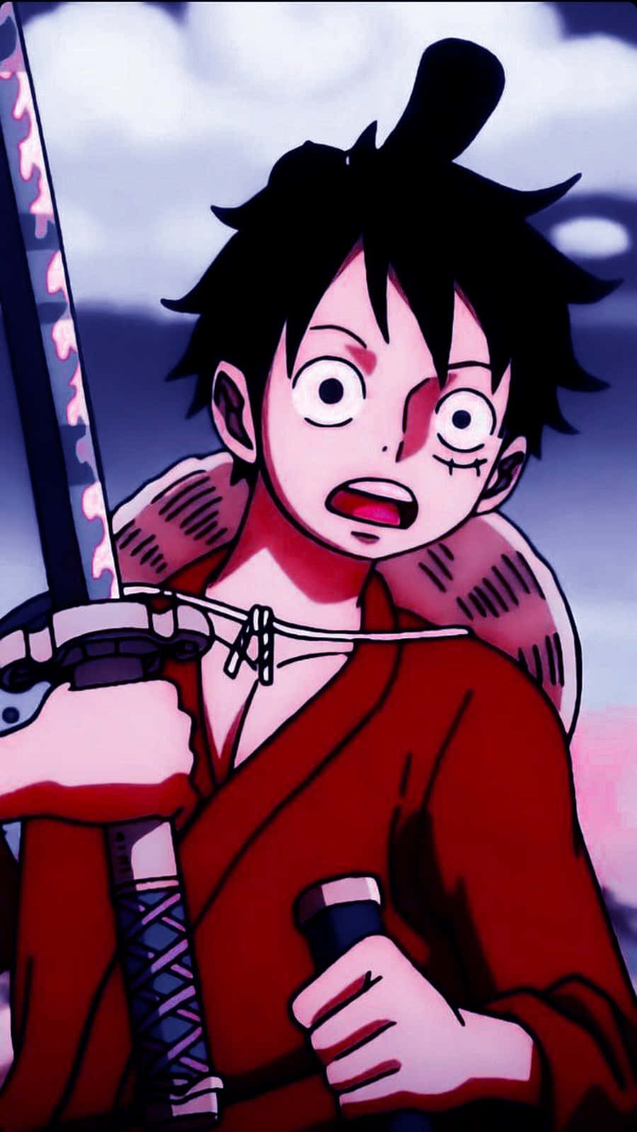 Меч Луффі з One Piece на телефон Шпалери
