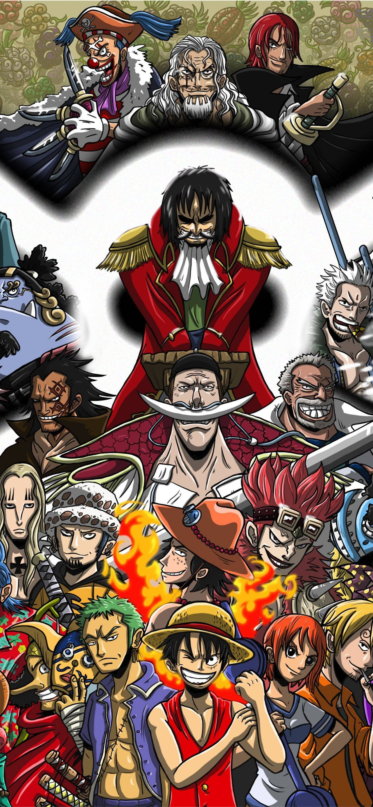 One Piece 4K Піратські Персонажі Шпалери