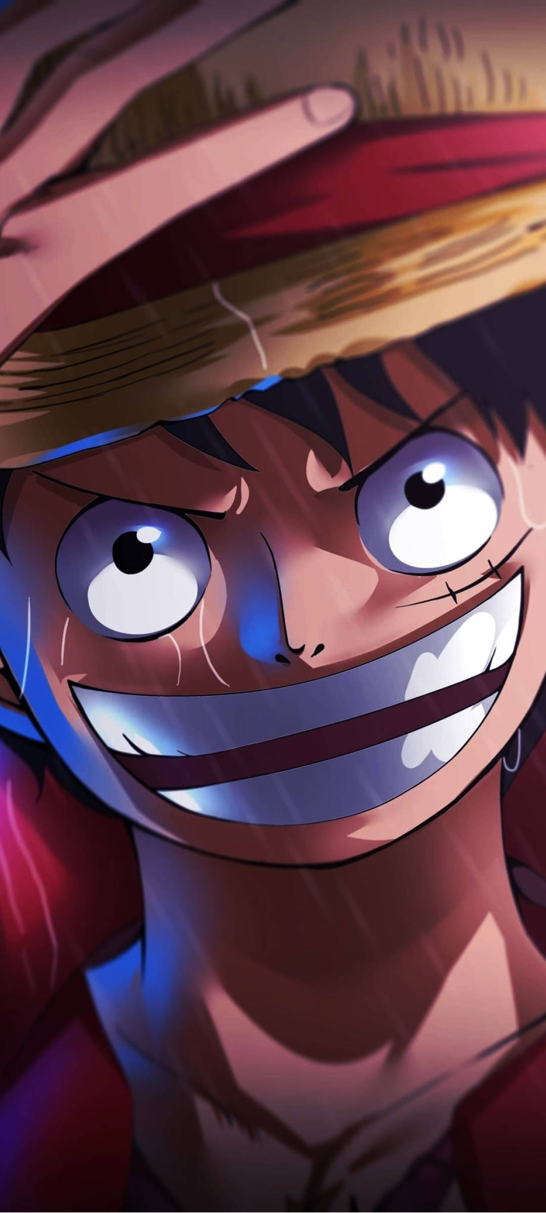 One Piece 4K Luffy Портрет Шпалери