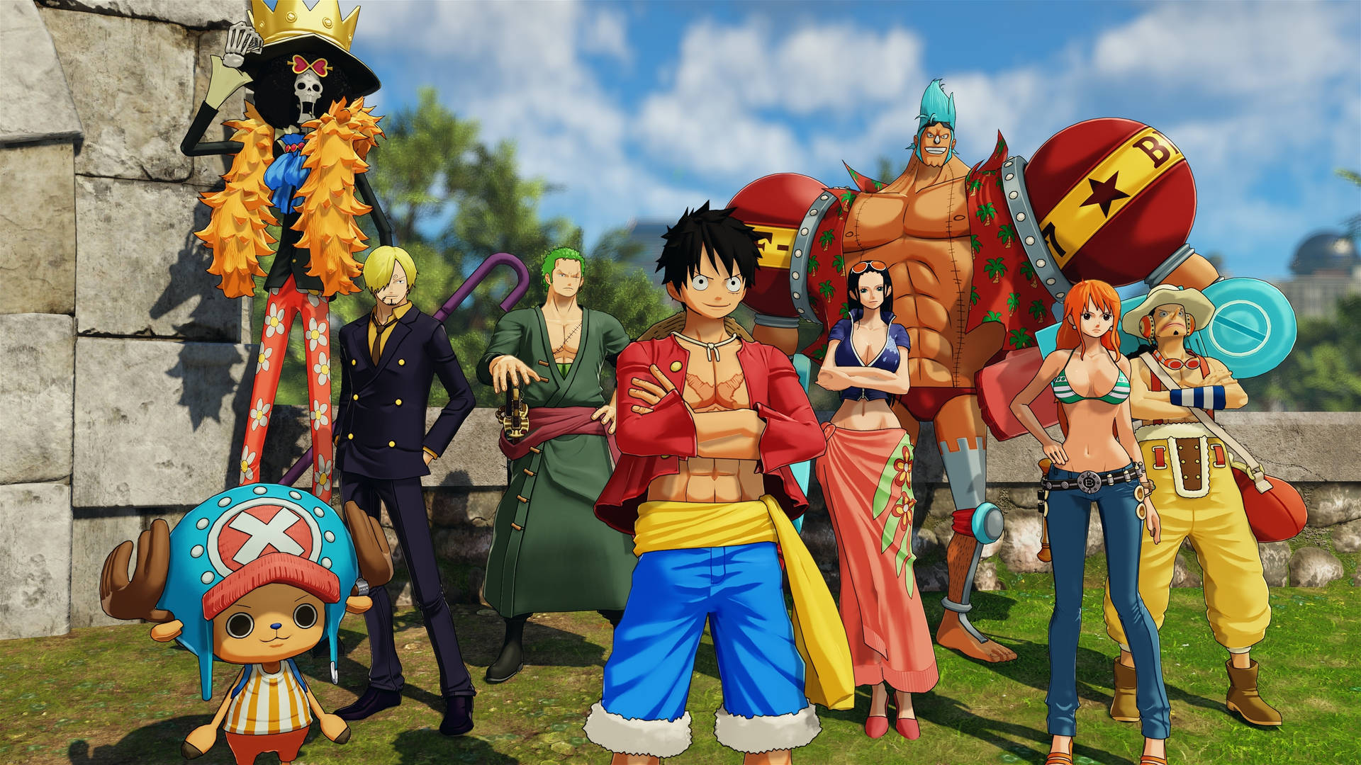 One Piece 4k аніме графіка шпалери — Аніме гіф Шпалери