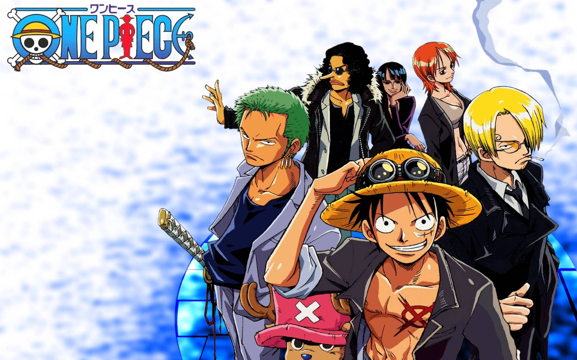 Шпалери з логотипом аніме One Piece у 4K — Аніме 4K гіф Шпалери