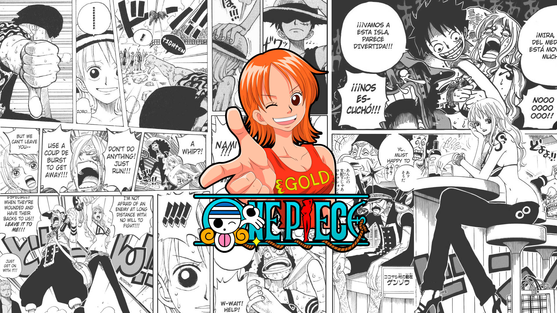 Шпалери One Piece 4k Намі — One Piece 4K гіф Шпалери
