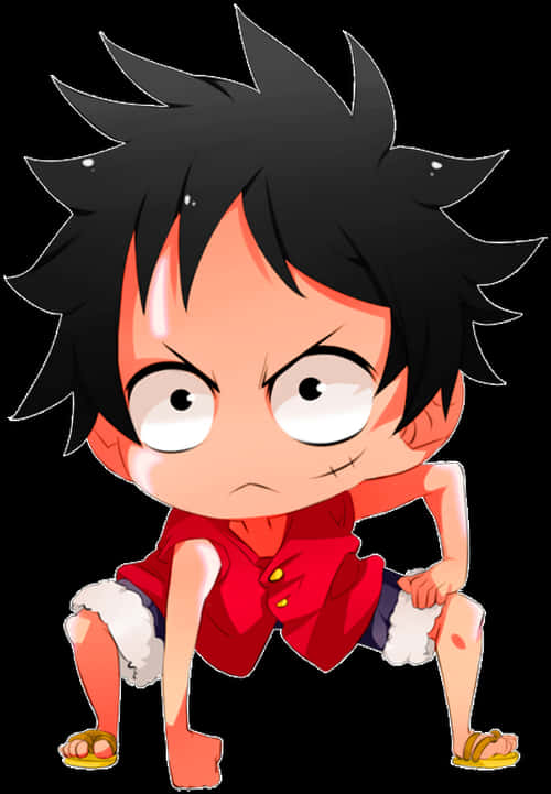 Чібі Луфі персонаж One Piece Шпалери