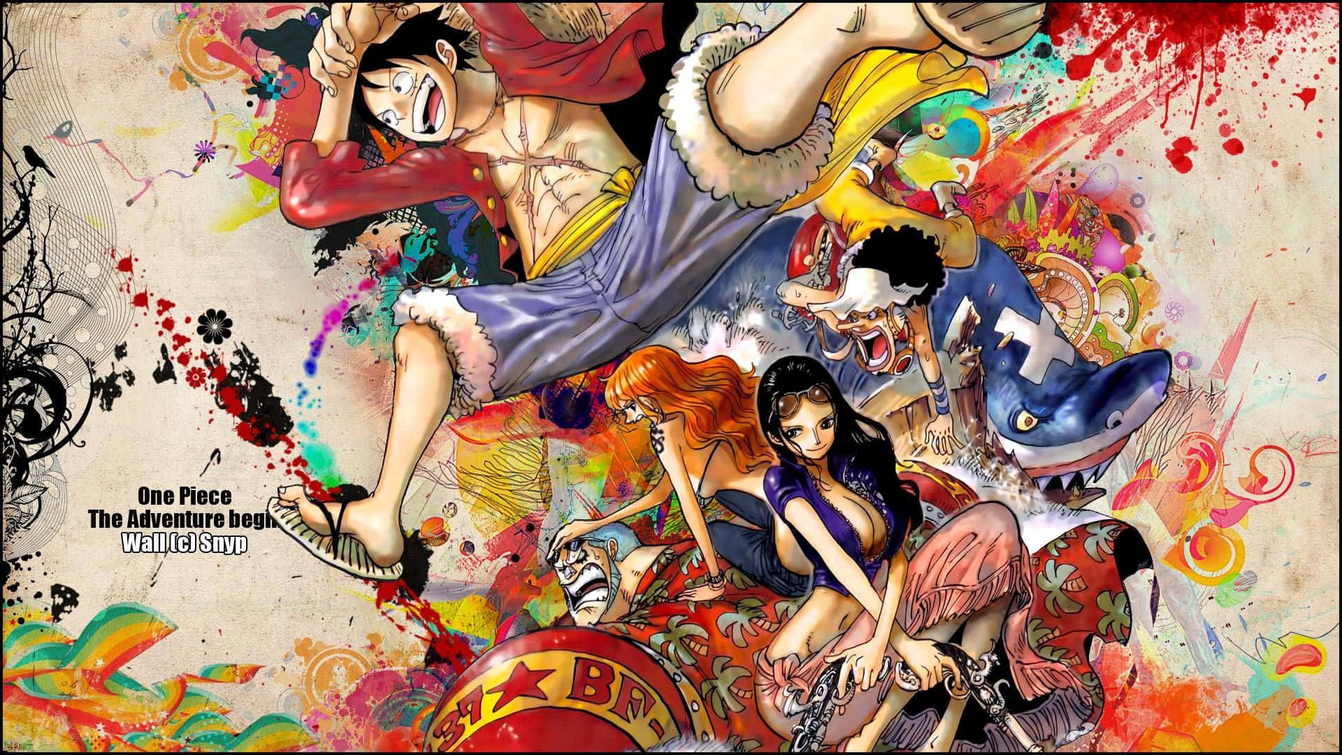 Фон One Piece Шпалери
