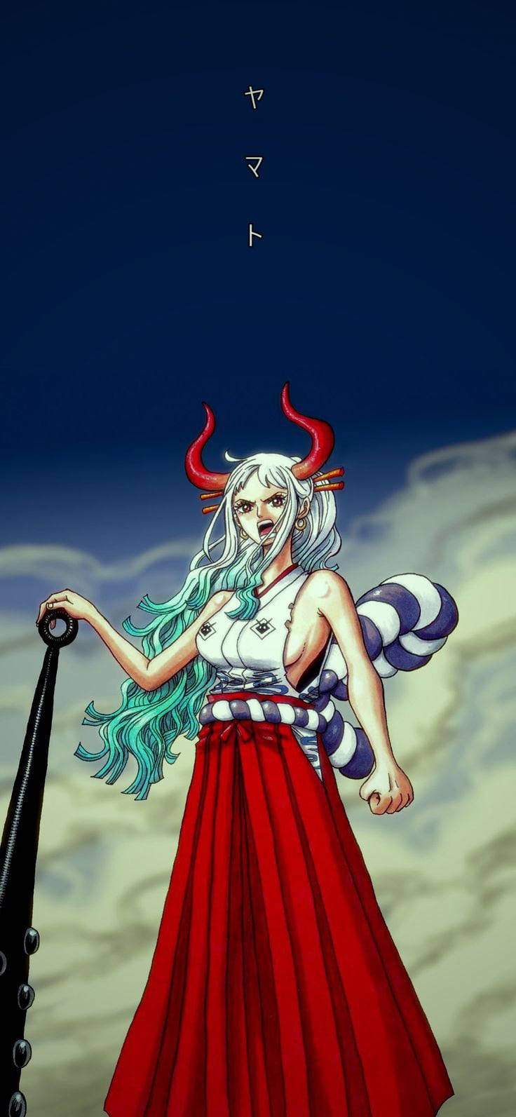 Роги Ямато One Piece Шпалери