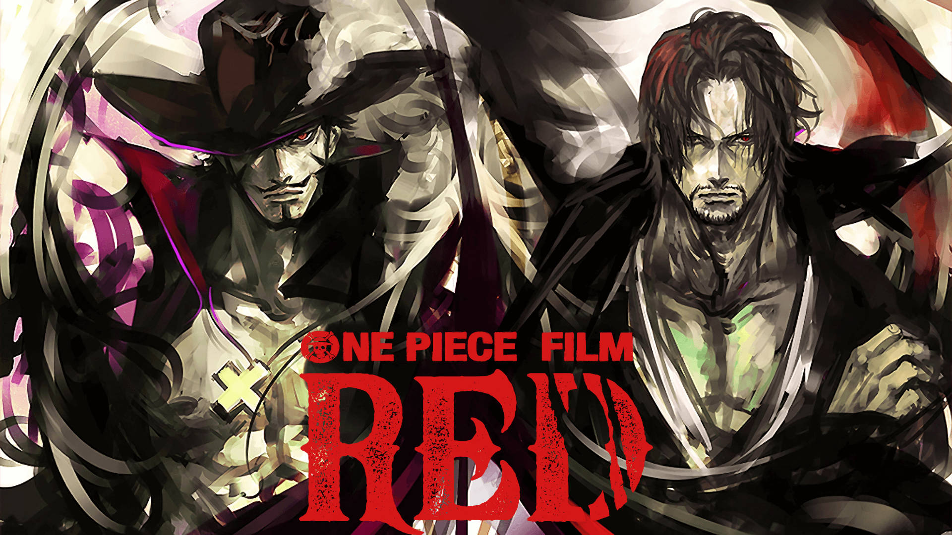One Piece Film Red Шанкс і Михоук Шпалери