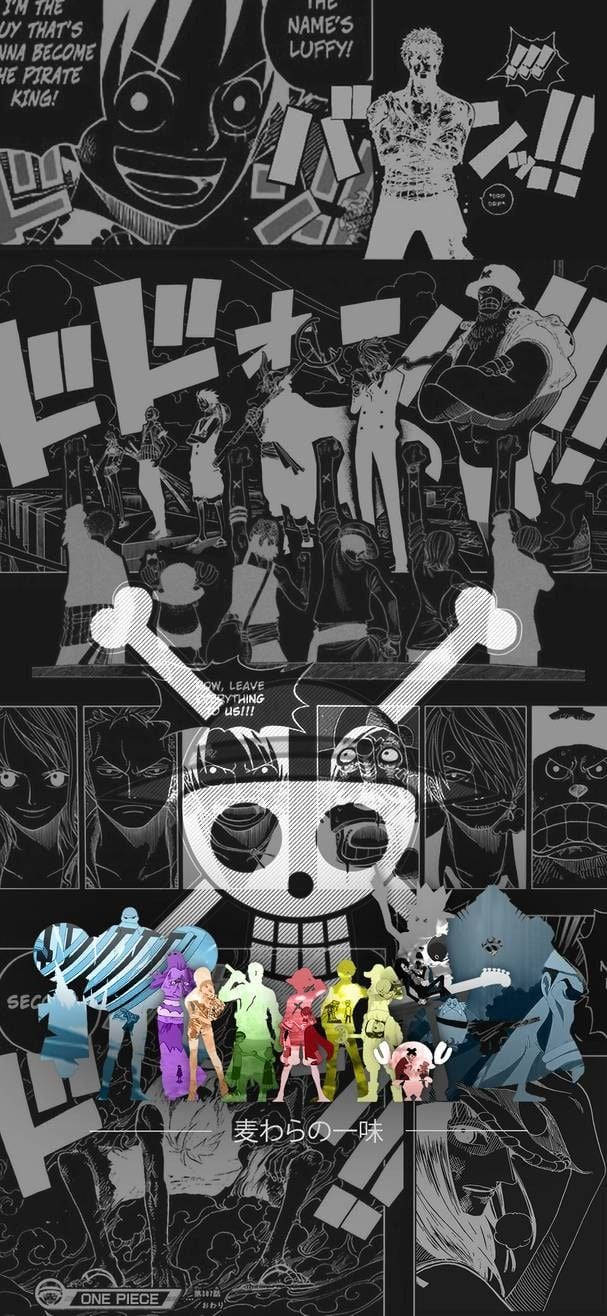One Piece Естетика Манга Пірати Шпалери