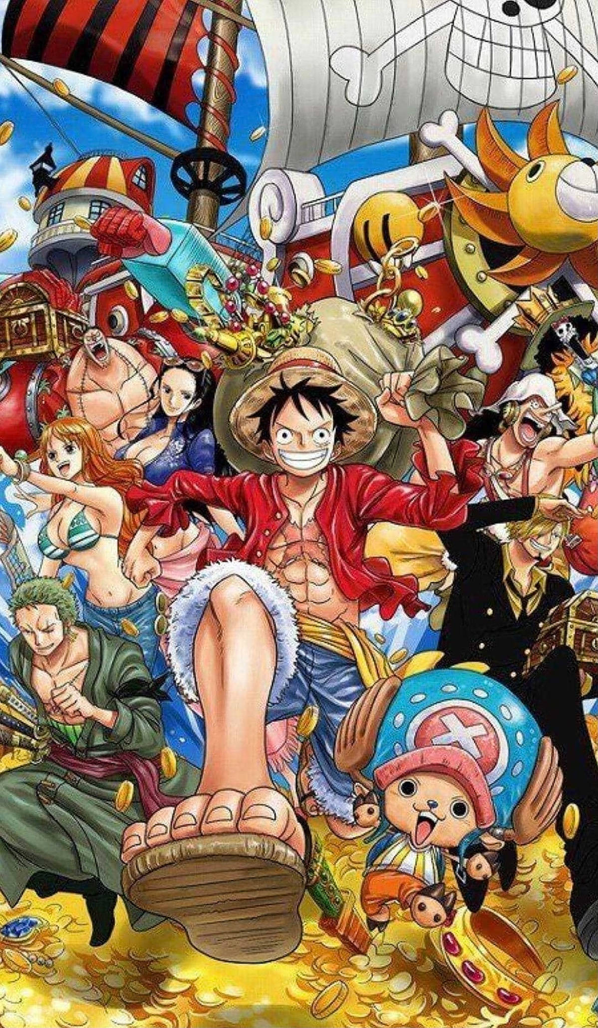 Арт One Piece для iPhone Шпалери