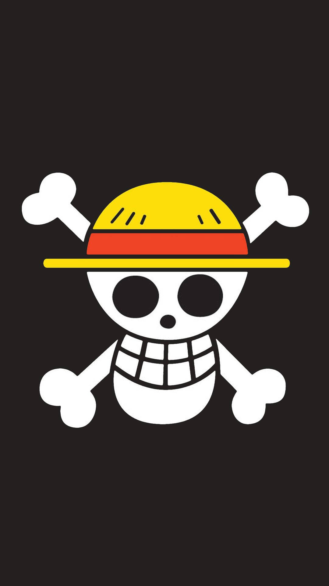 Череп One Piece для iPhone Шпалери