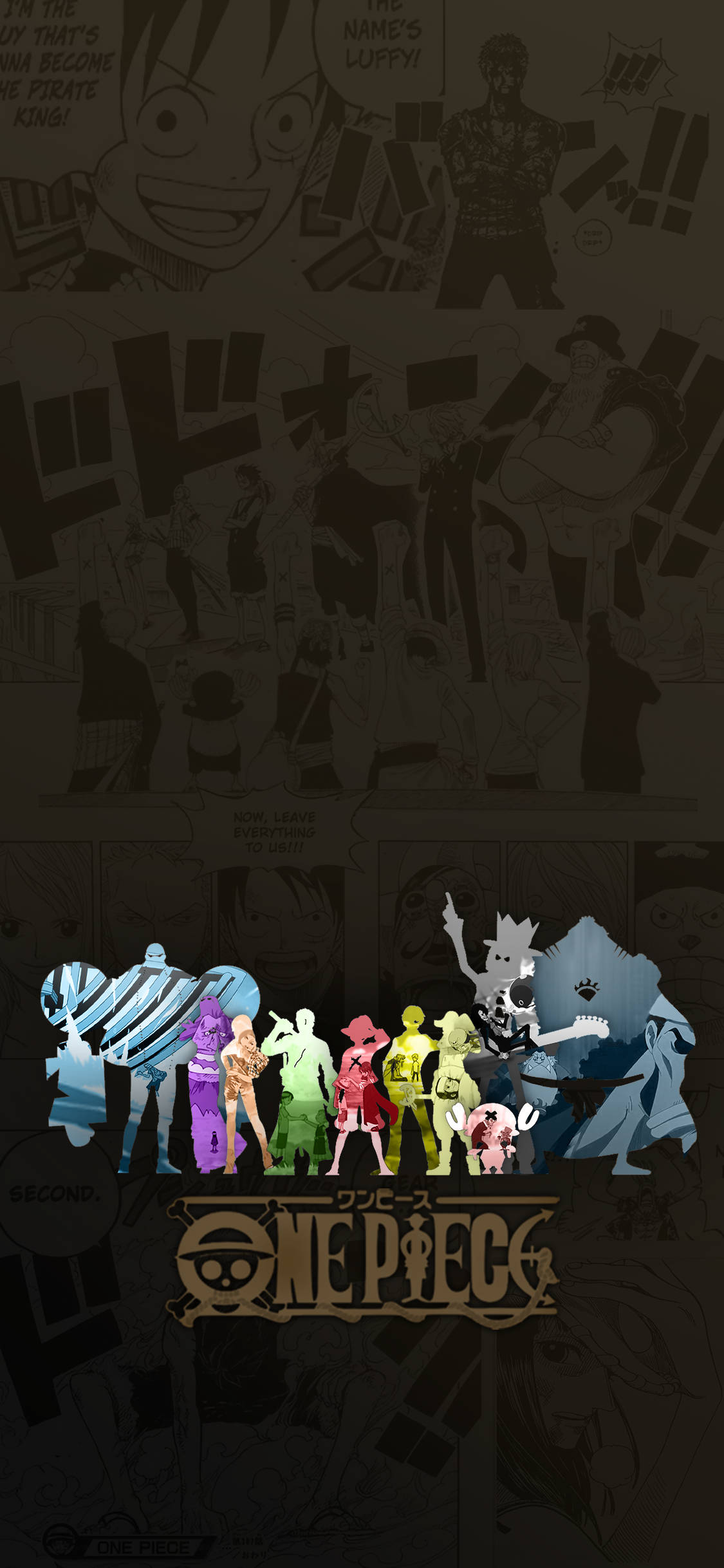 One Piece Кольоровий Постер для iPhone Шпалери