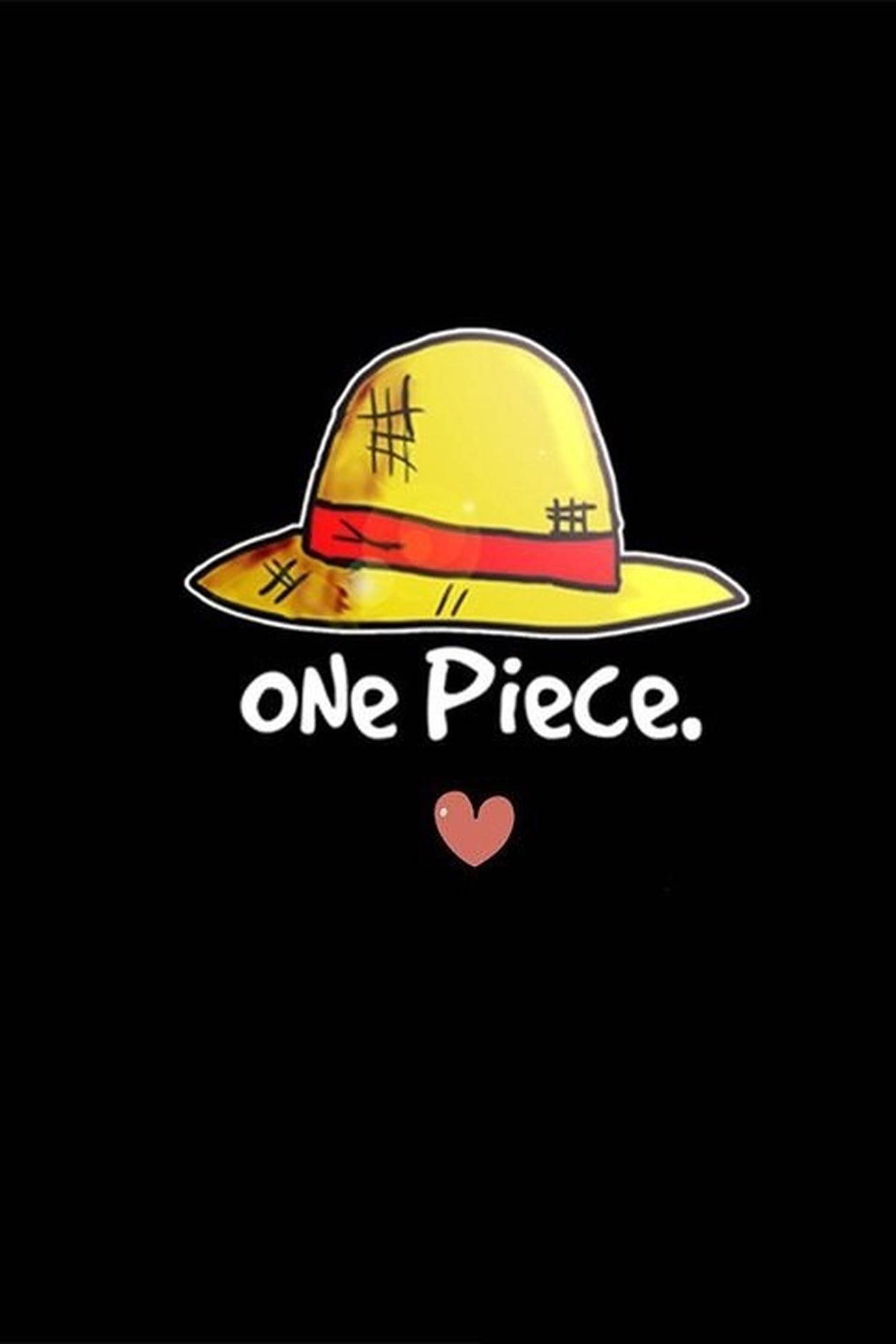 Солом'яний капелюх One Piece для iPhone Шпалери
