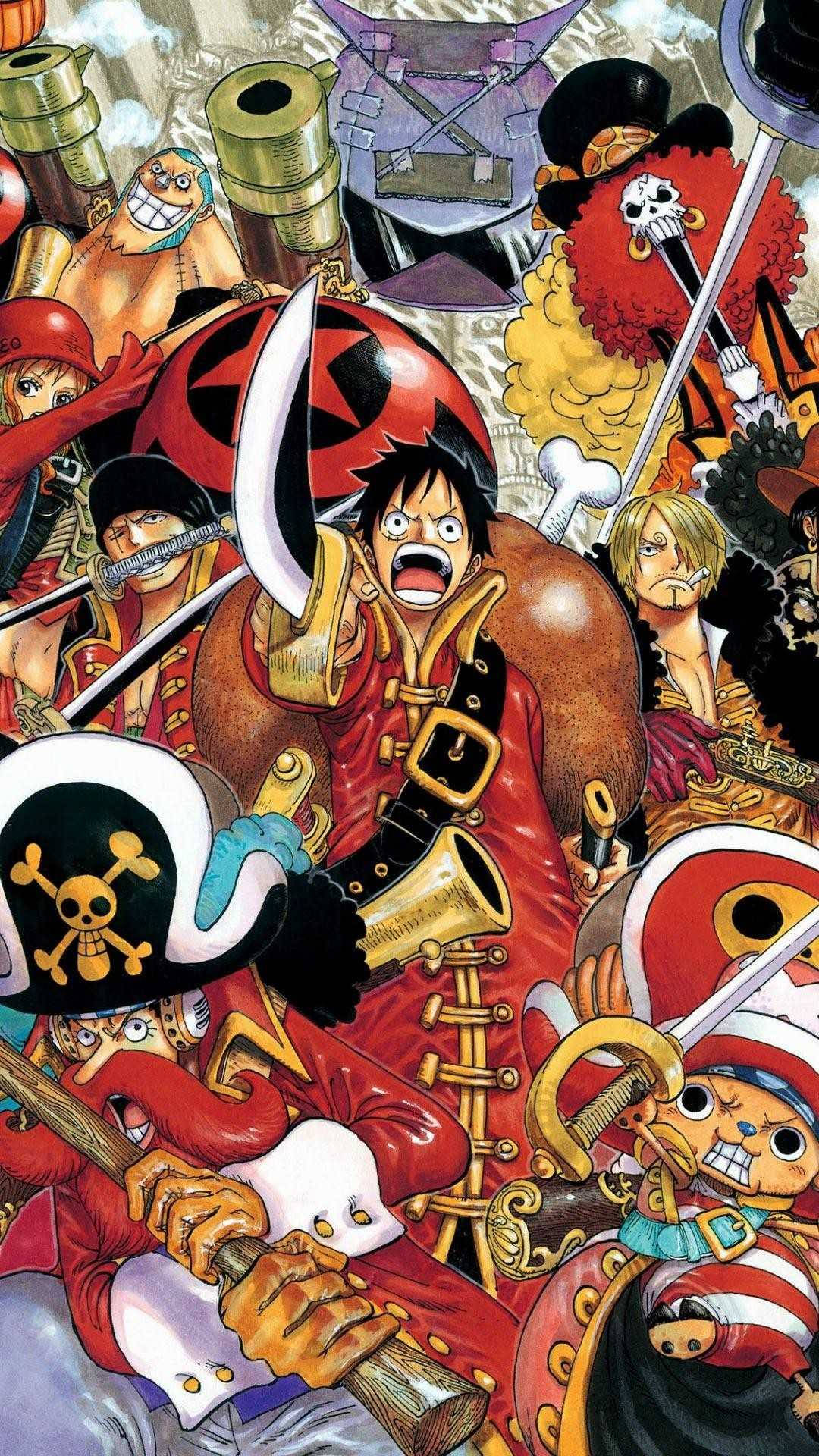Постер One Piece для iPhone Шпалери