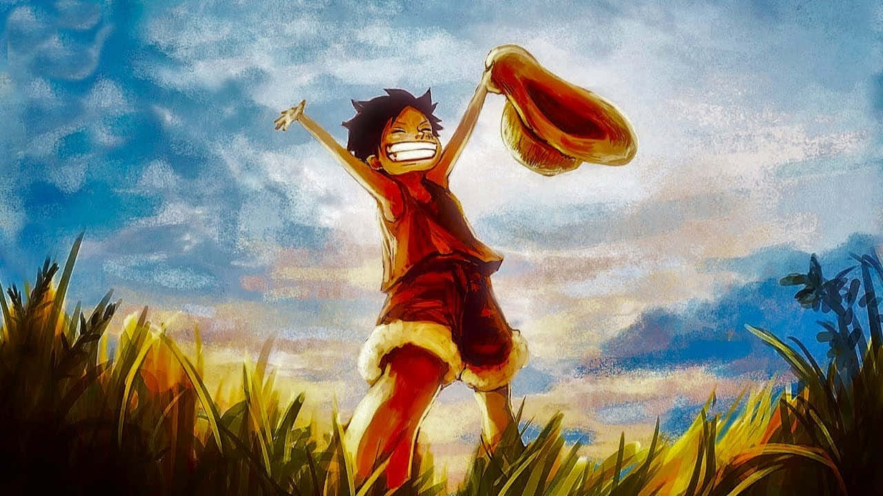 Акварельний малюнок One Piece Шпалери