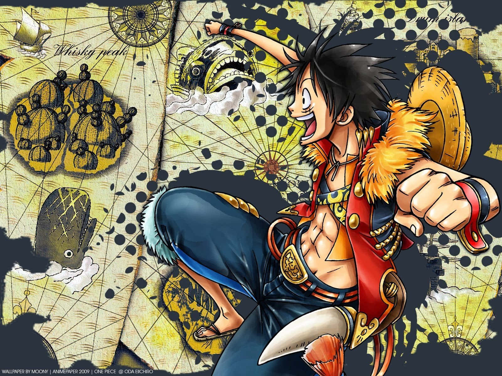 Фон One Piece Шпалери