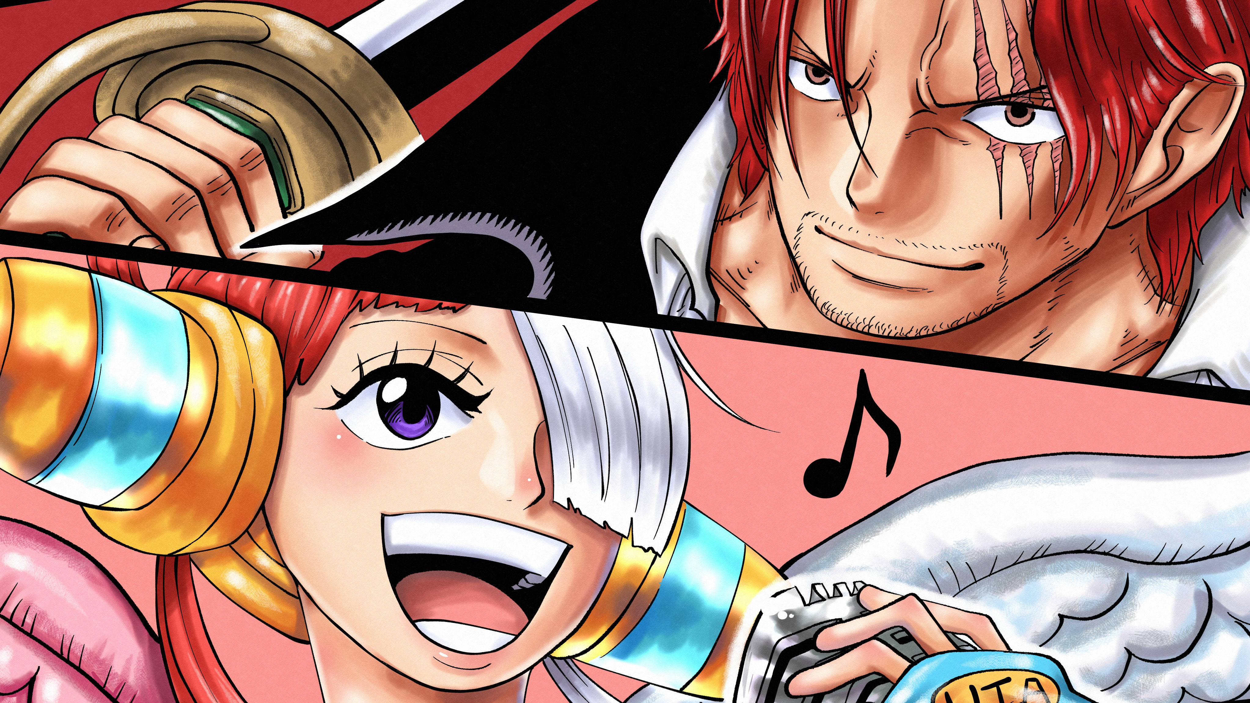 Намі та Шенкс One Piece для робочого столу Шпалери