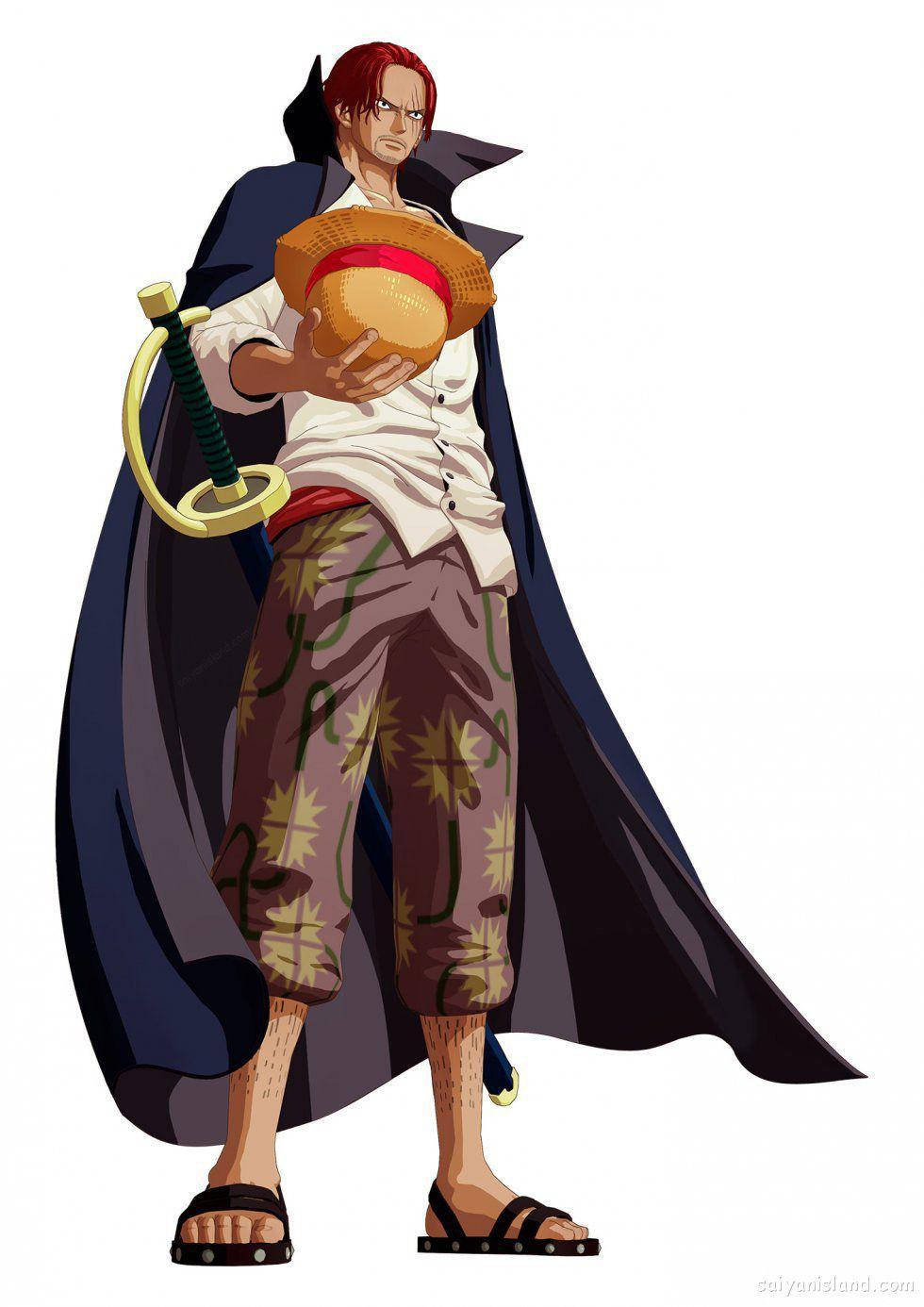 Культовий солом'яний капелюх Шенкса One Piece Шпалери