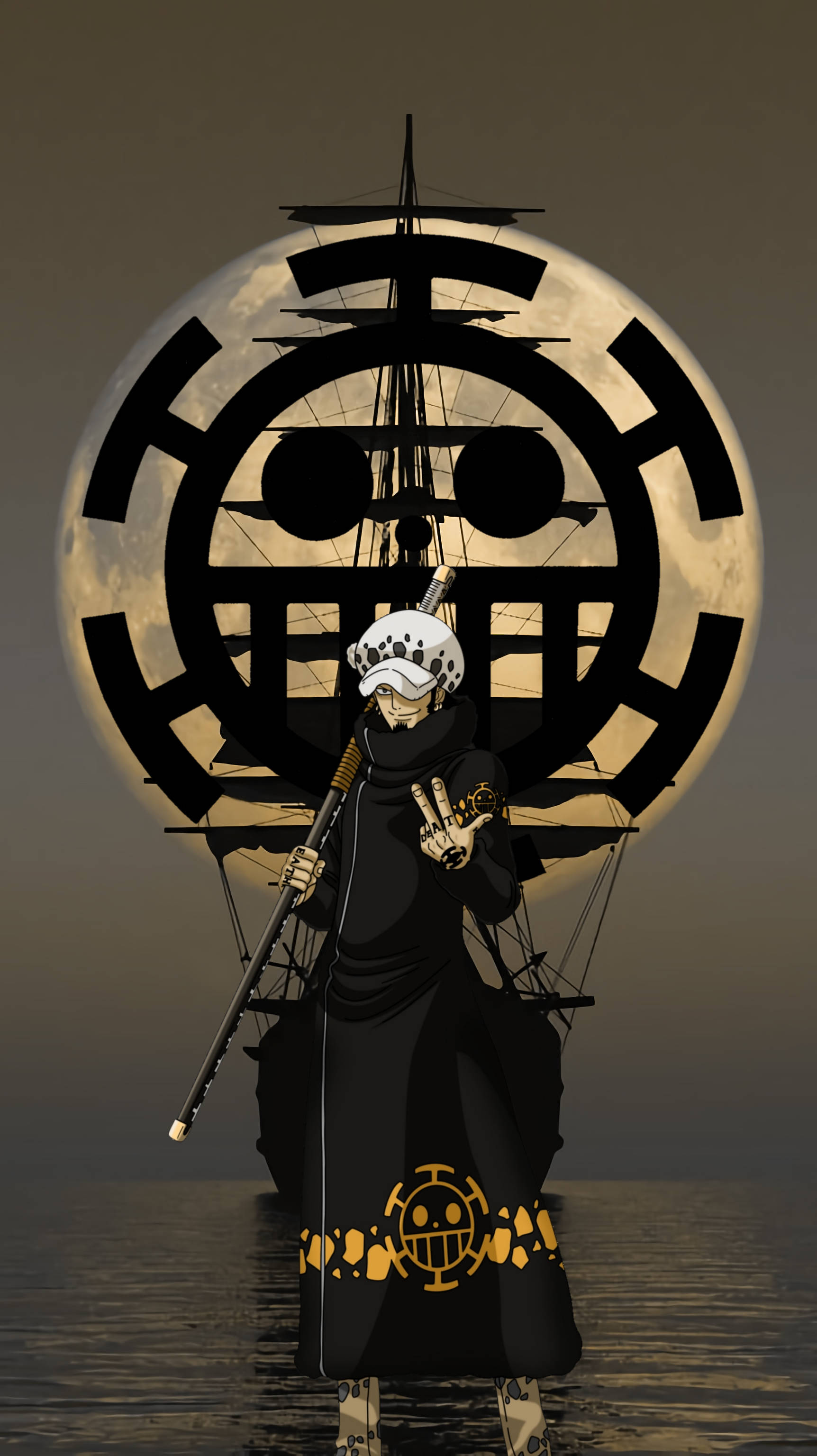 Трафальгар Ло One Piece Панк Хазерт Серце Пірат Шпалери