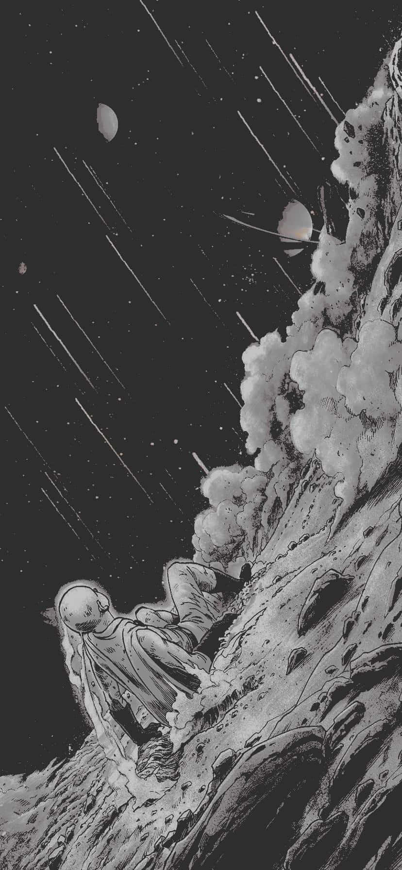 Швидка заставка для телефону One Punch Man Шпалери
