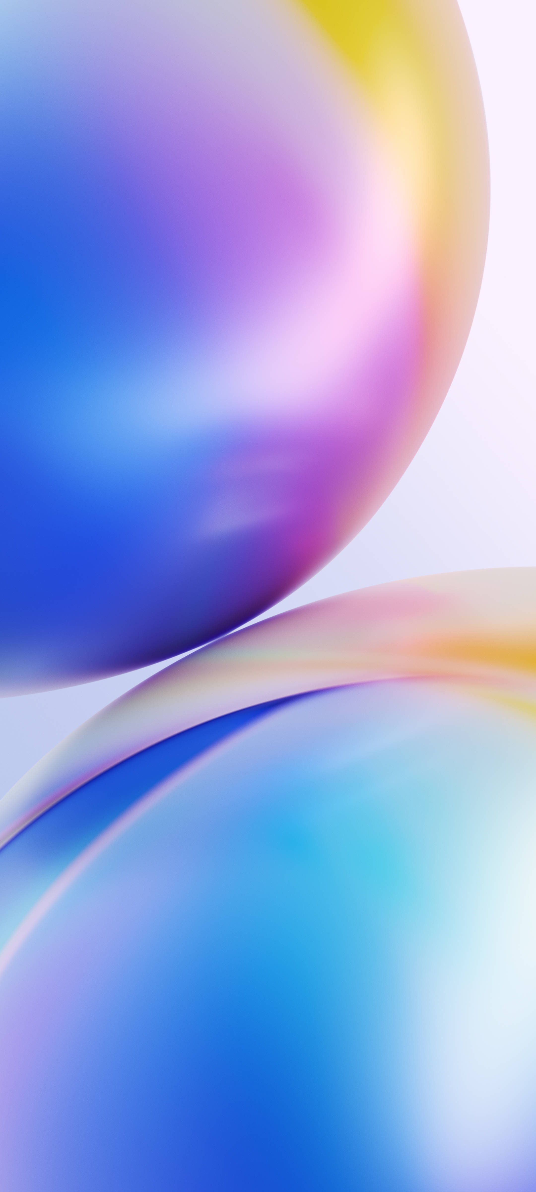 OnePlus Iridescent Сферы Шпалери