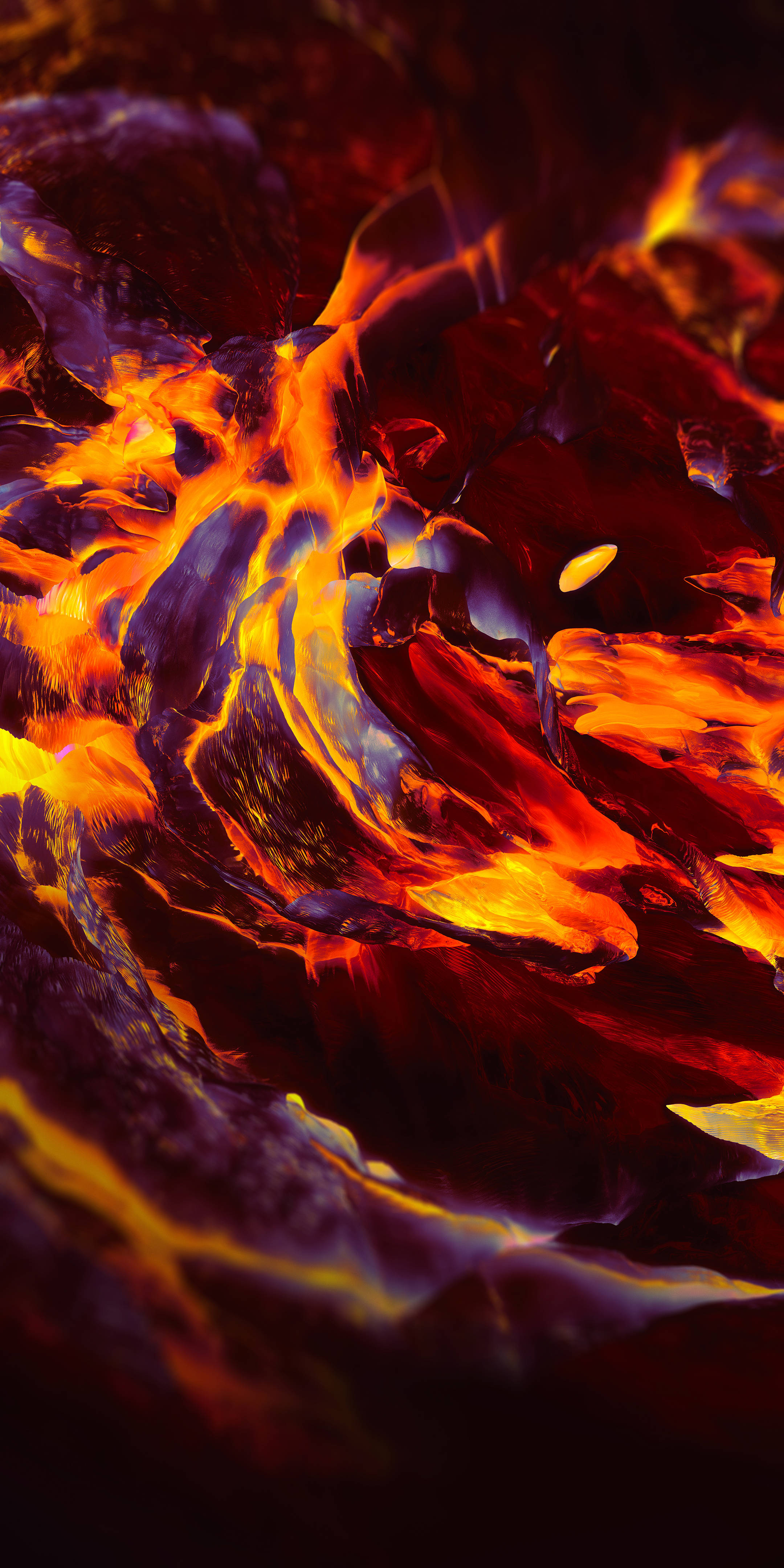 OnePlus Molten Lava Шпалери