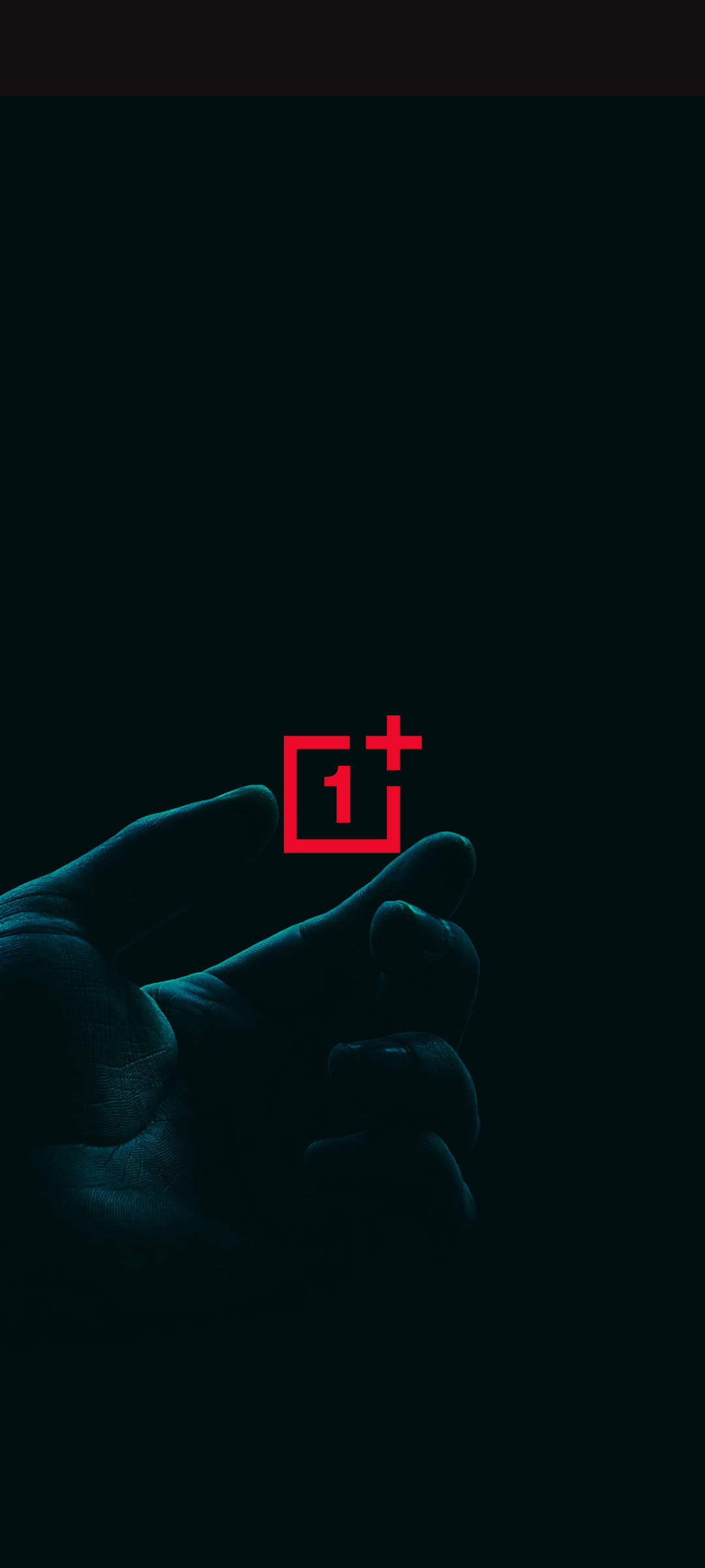 OnePlus Nord логотип с рукой Шпалери