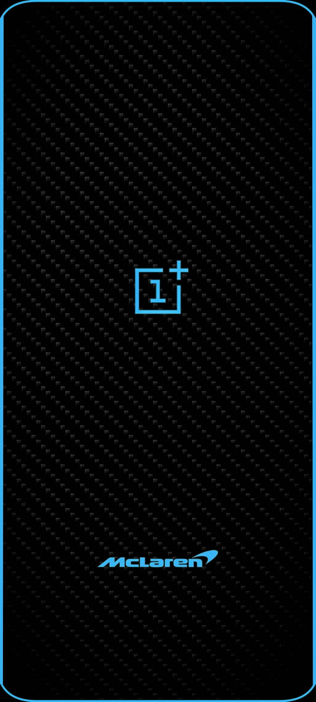 OnePlus Nord синий Mclaren Шпалери